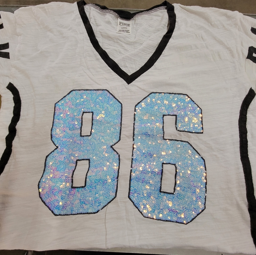 PINK MEDIUM SEQUINS SHIRT